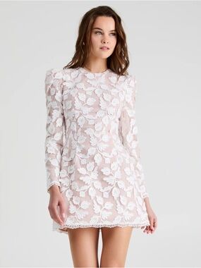 meredith strapless bow mini dress - white reviews Meredith Off-Shoulder Layered Corset Micro Mini Dress in White